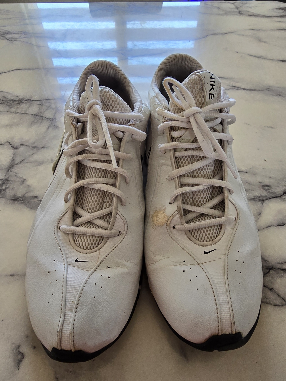 Nike Men's Reax 3 Trainers White Athletic Sneakers